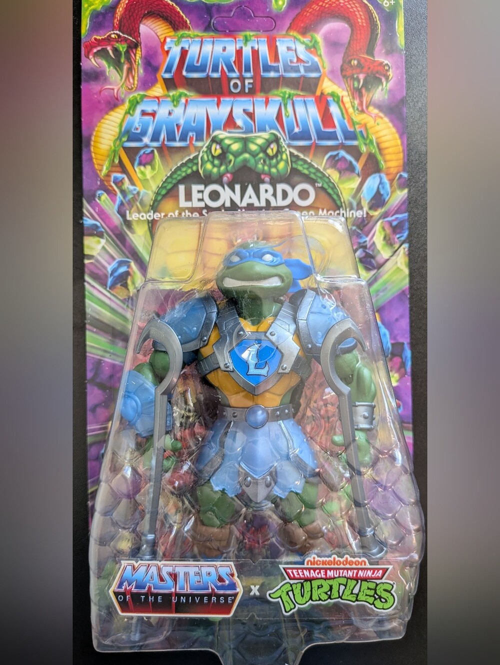 Leonardo Turtles Of Grayskull Action Figure